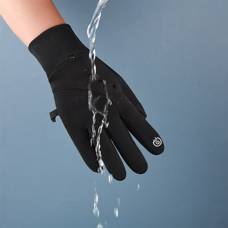Ski Glove Waterproof - 冬用タッチスクリーン対応、防寒手袋。男性用、女性用。防水・防風。スポーツ、サイクリング、スキー、ランニングに適した手袋。
