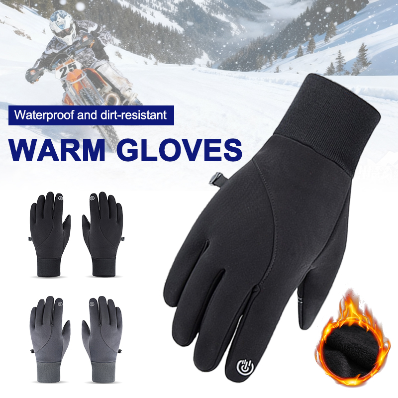 冬用タッチスクリーン対応、防寒手袋。男性用、女性用。防水・防 - Ski Glove Waterproof のレビューと価格
