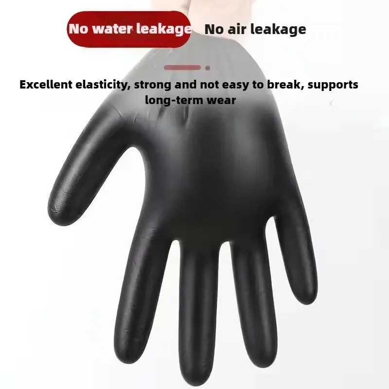 黒 Xl ラテックス手袋 Pvc 手袋使い捨てニトリル手袋家 - Latex Disposable Glove のレビューと価格