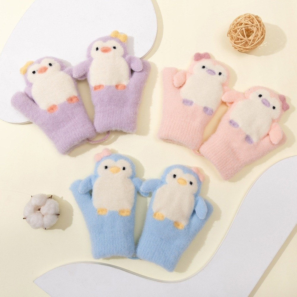 迷子防止ストラップ付き、子供用迷子防止グローブ、伸縮性のある - Wool Glove Lined のレビューと価格