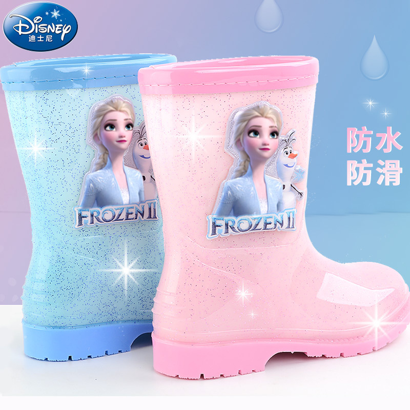 かわいい「アナと雪の女王」エルサ姫のレインブーツ。女の子向け - Ski Glove Waterproof のレビューと価格