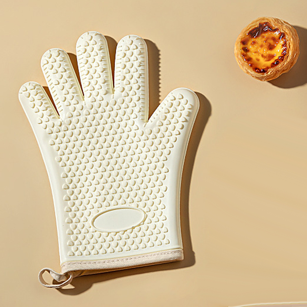 断熱加工を施した、熱に強い厚手のシリコン製手袋。防水性があり - Heat Resistant Glove のレビューと価格