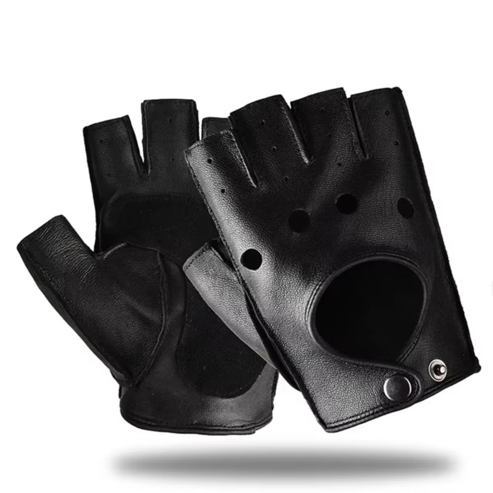 レトロなデザインのメンズグローブ。アウトドアスポーツ、滑り止 - Leather Driving Glove のレビューと価格