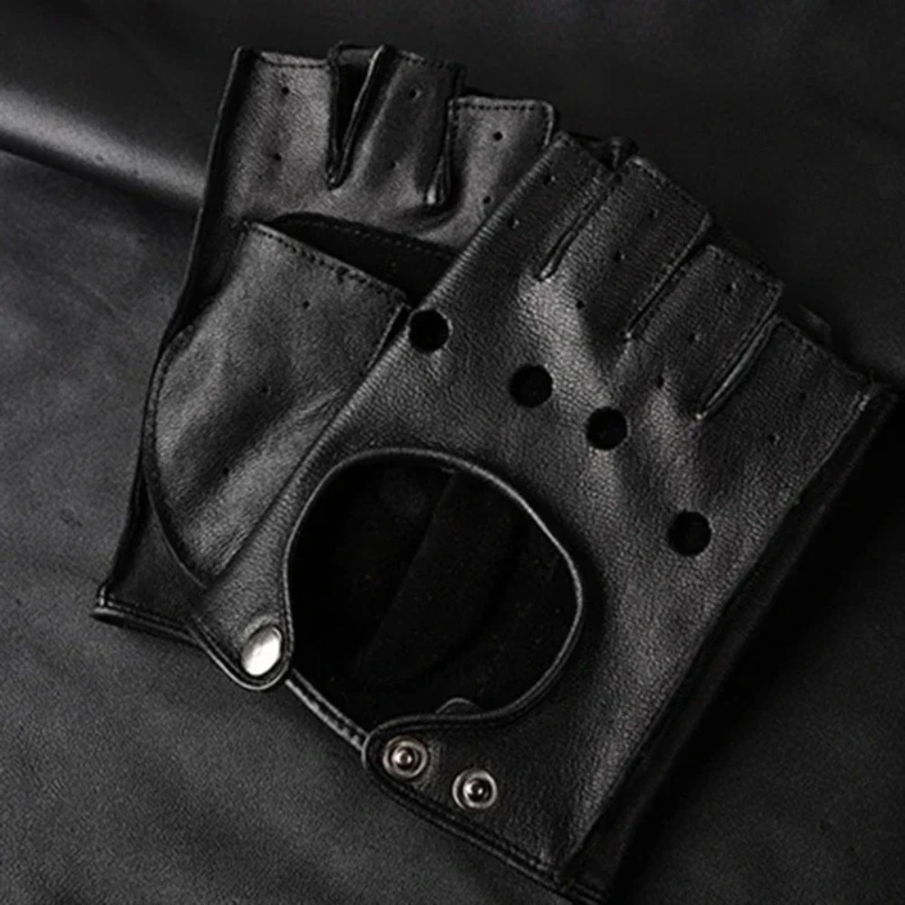 レトロなデザインのメンズグローブ。アウトドアスポーツ、滑り止 - Leather Driving Glove のレビューと価格
